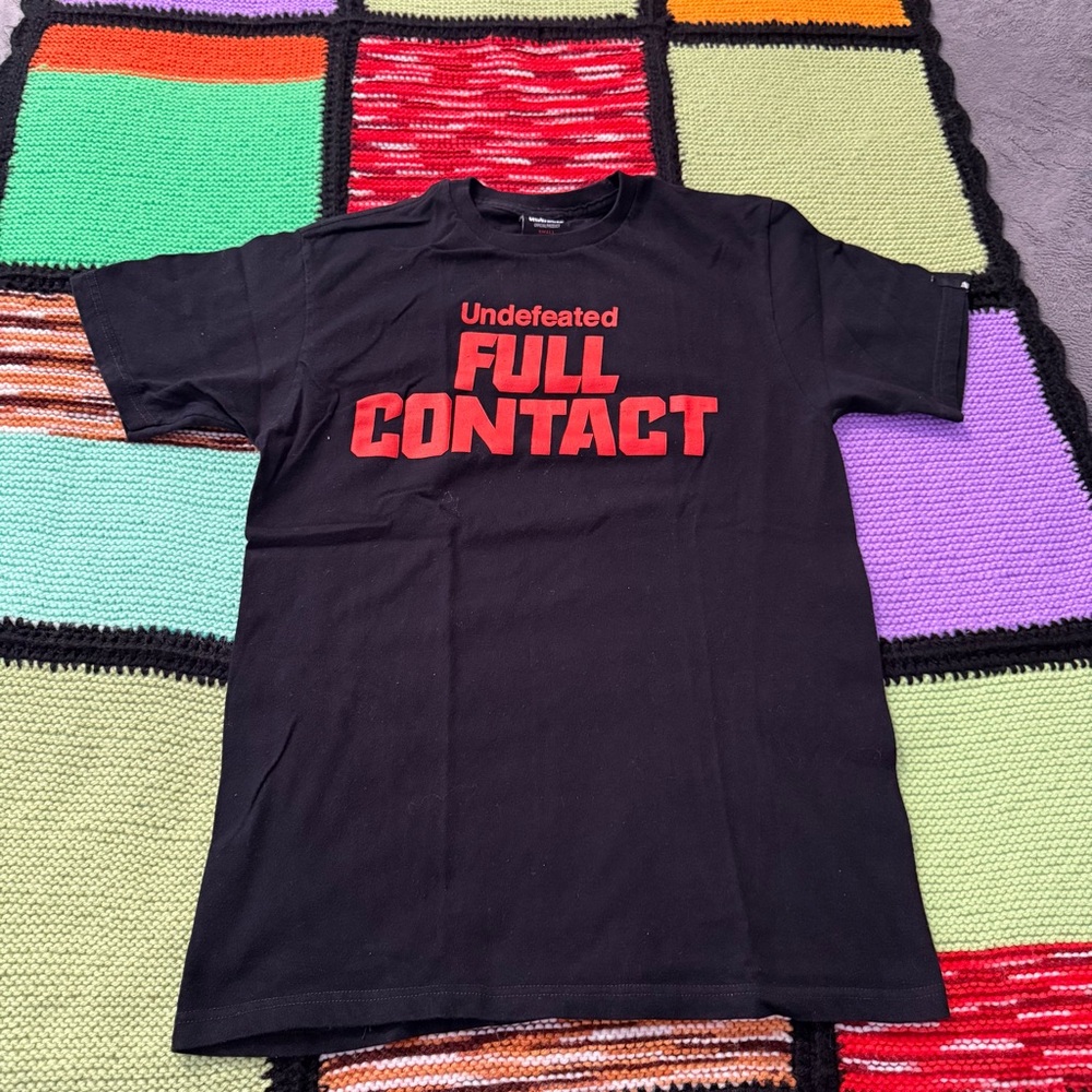 Undefeated t shirt Black Small